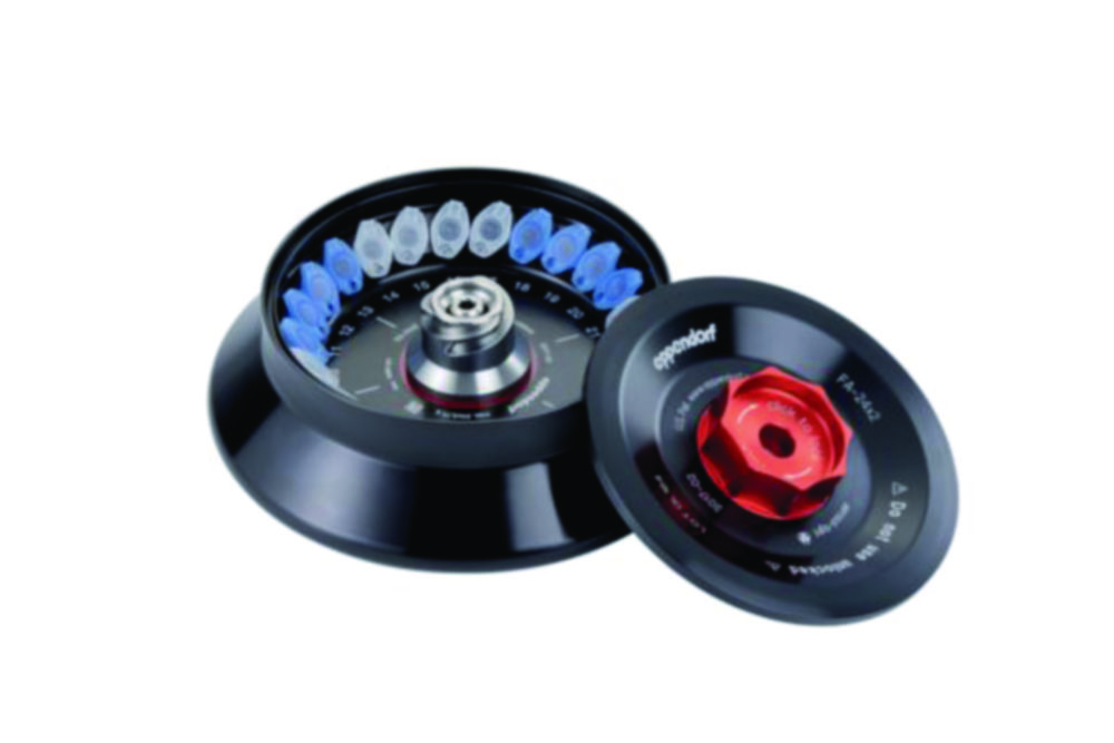 Fixed angle rotors for Microcentrifuge 5425/5425 R, incl. QuickLock® rotor lid