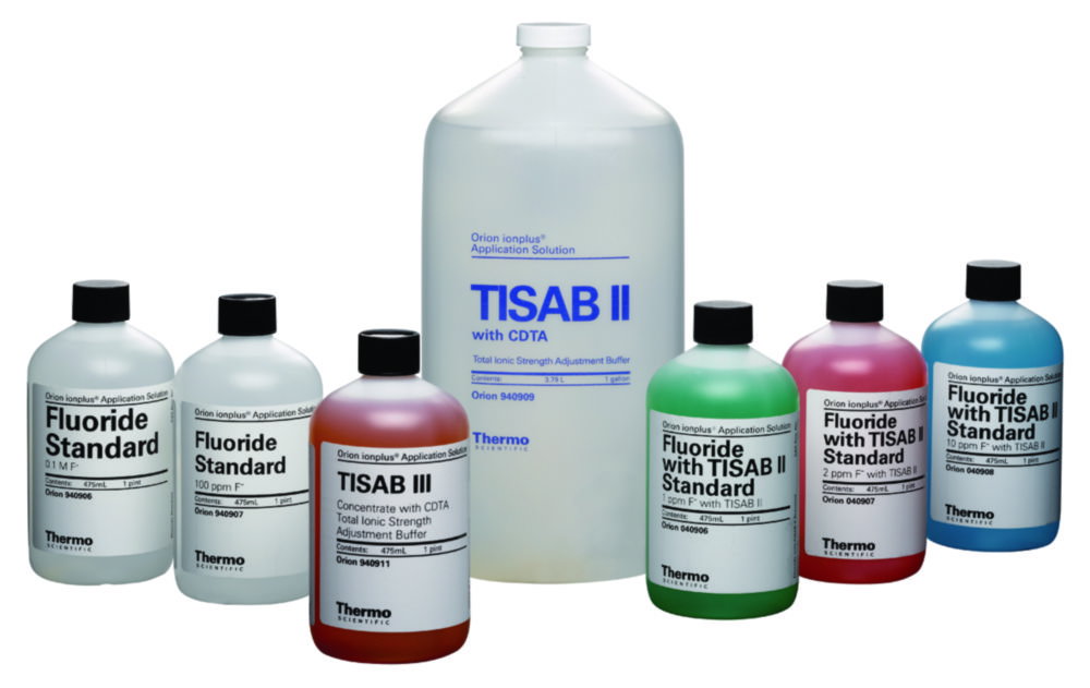 Calibration standards for ISE fluoride electrodes Orion™