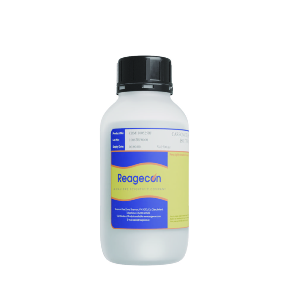 Carbonate pH buffer solution at 25 °C, certified reference material (CRM)