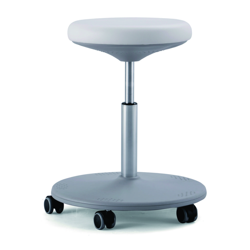 Laboratory stool Labster, with castors