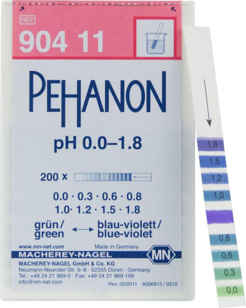 Indicator paper, PEHANON®