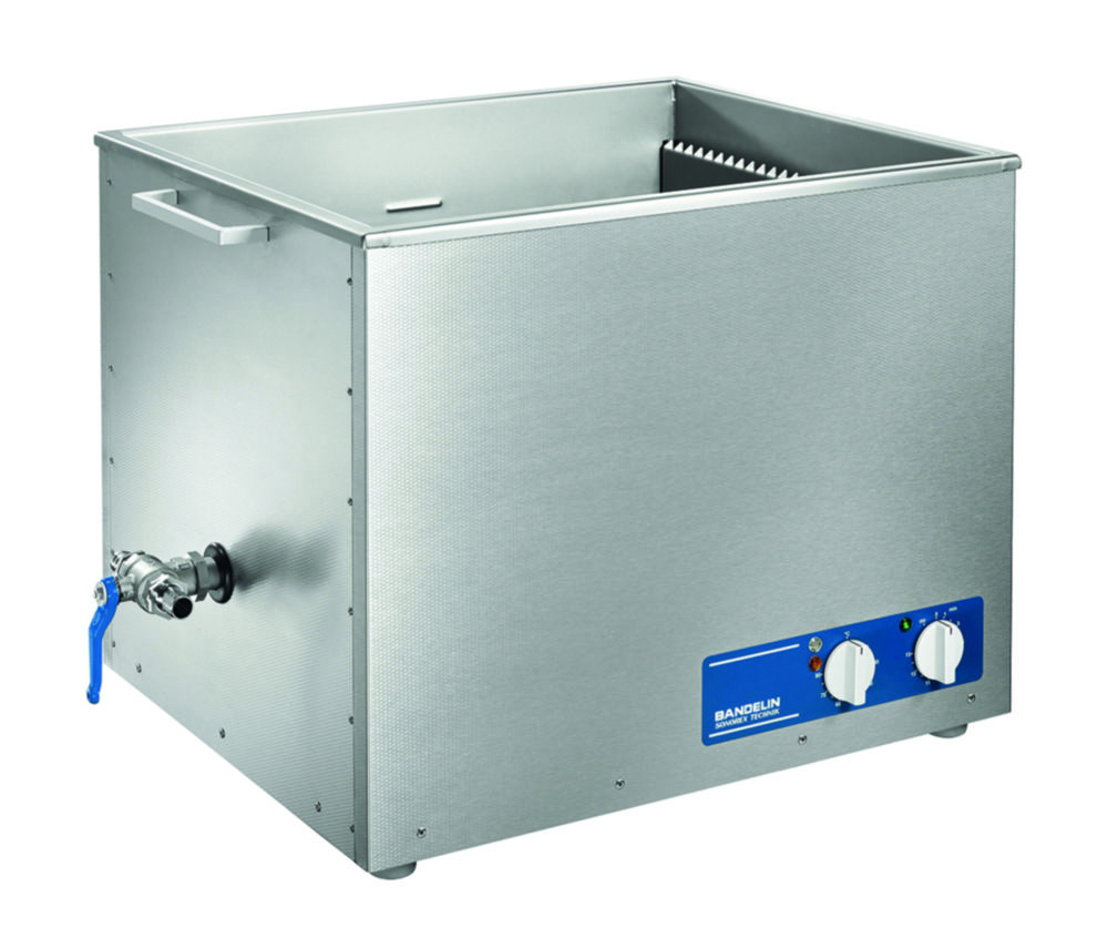 Ultraschall-Reinigungsgeräte SONOREX TECHNIK, geneigter Wannenboden