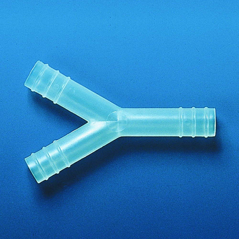 Hose connector, PP, Y-shape