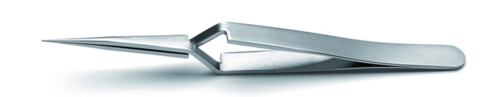 Reverse Action Tweezers, antimagnetic, stainless steel