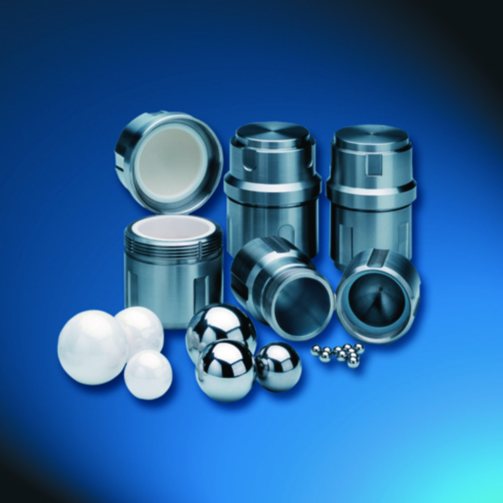 Grinding balls, PTFE with steel core