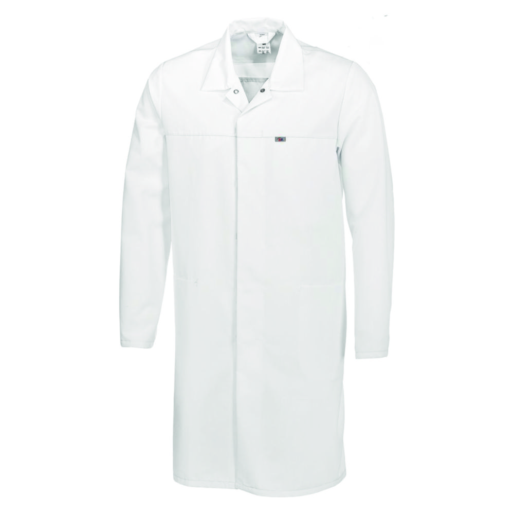 Women's and men's coats, white