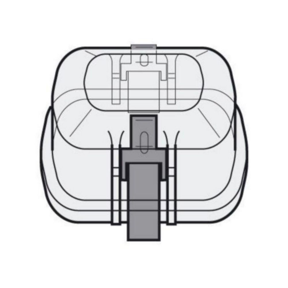 Caps, aerosolitght for rectangular bucket 250 ml
