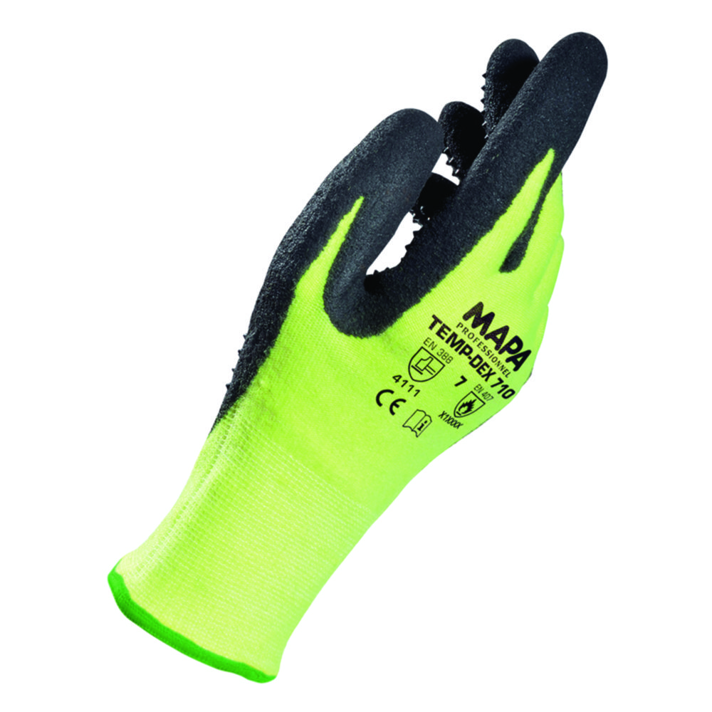 Thermal protection glove TempDex 710 up to 125 °C