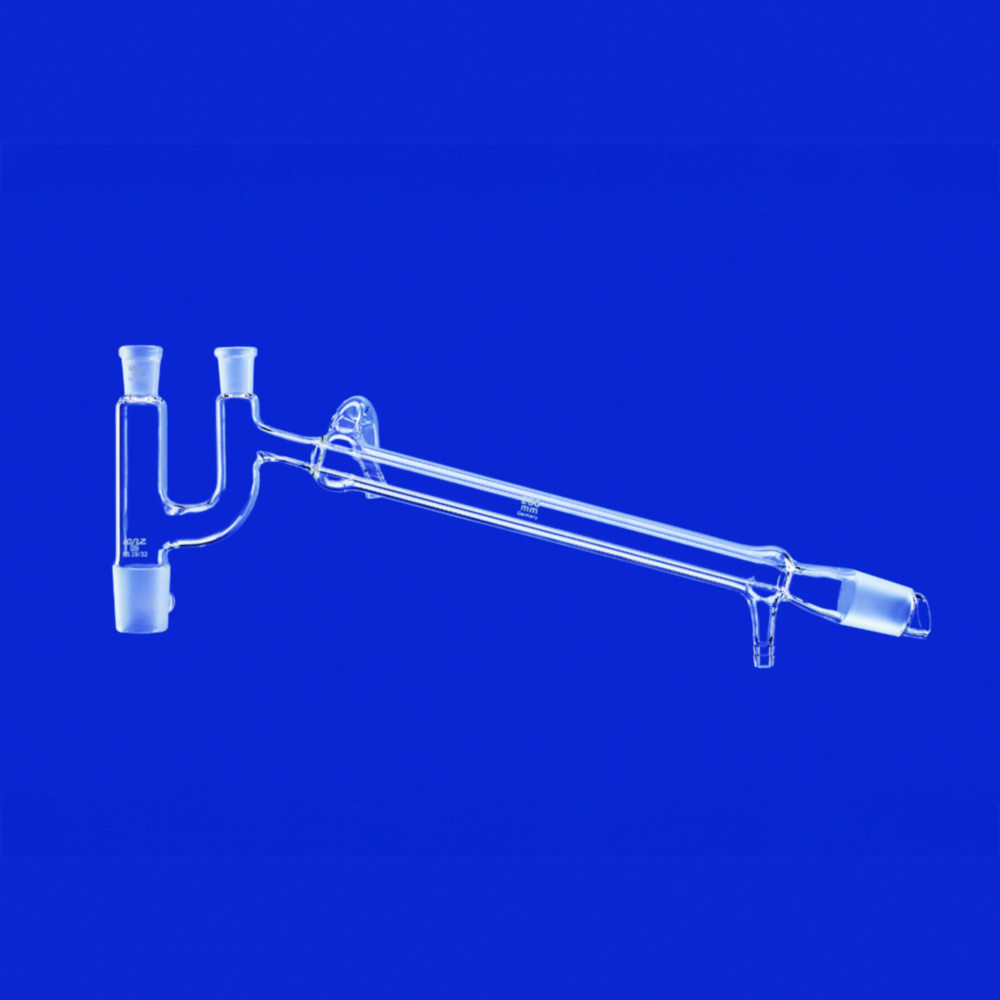 Distilling links acc. to Claisen, with olive, DURAN® tubing