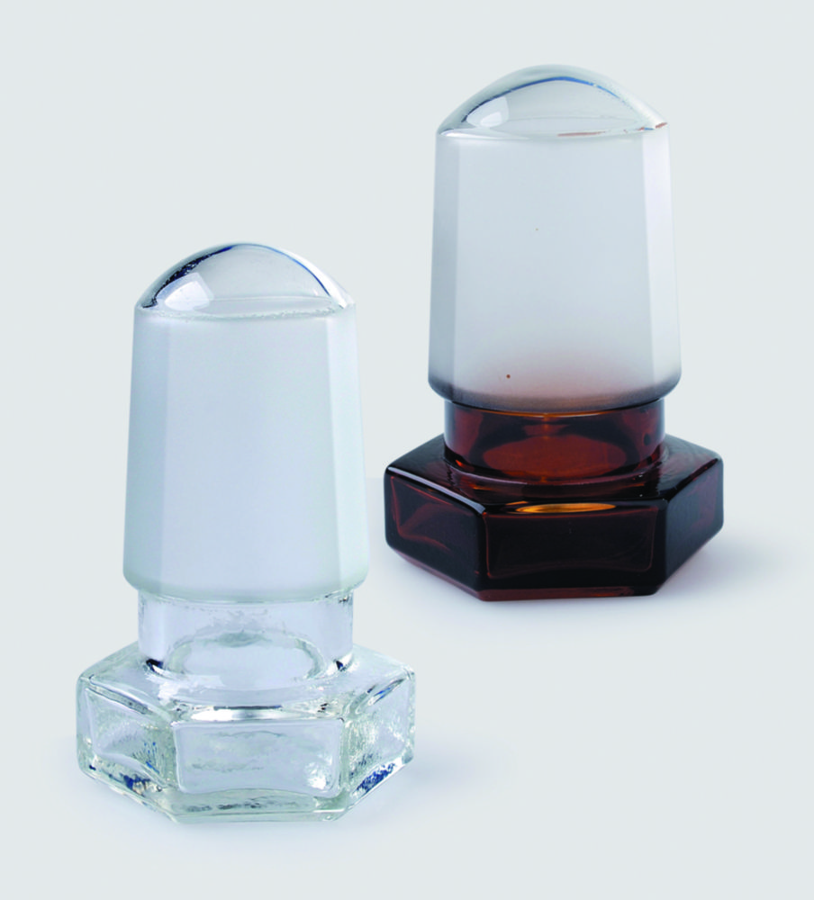 NS-Glass stoppers, hollow borosilicate glass 3.3