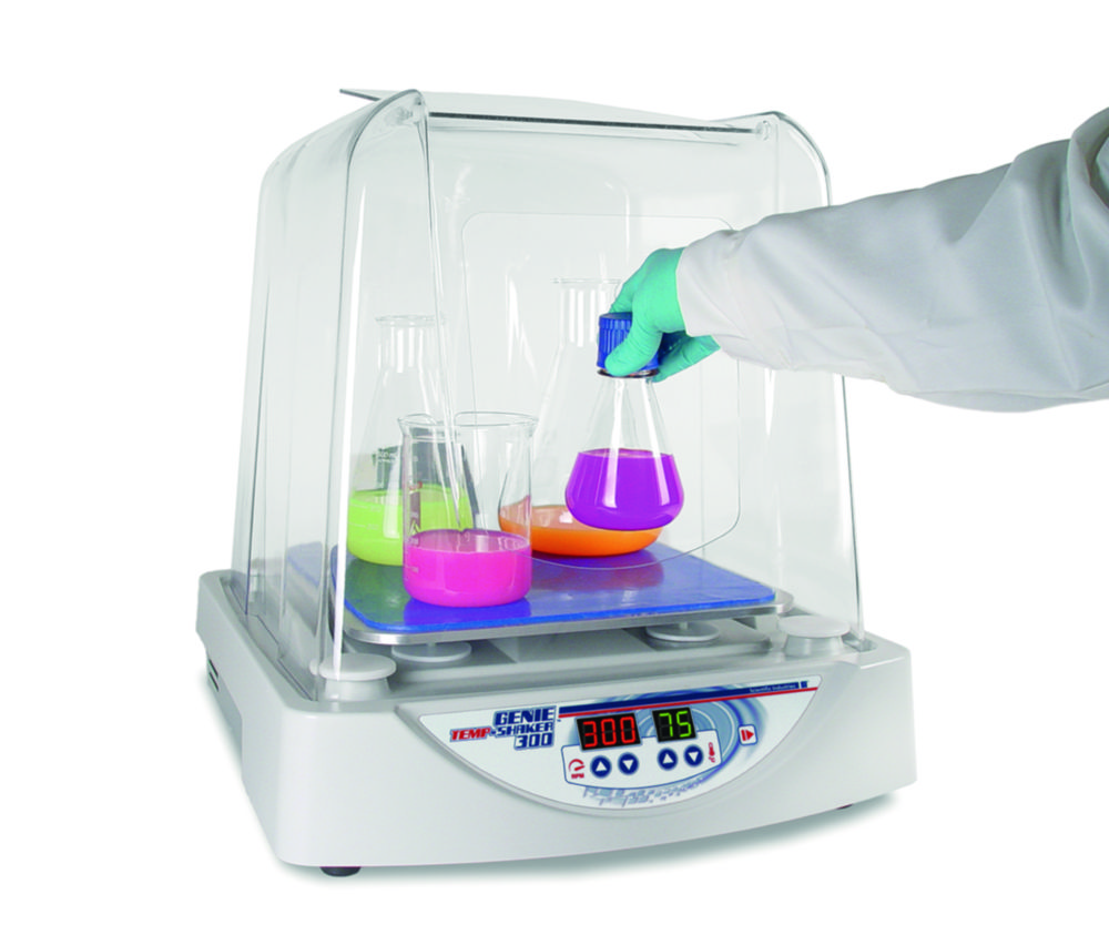 Schüttelinkubator Genie Temp-Shaker 300, mit Anirutschmatte