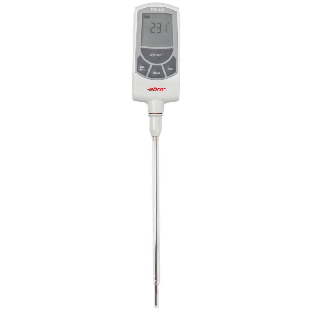 Labor-Thermometer Set TFX 420, mit Temperaturfühler TPX 300