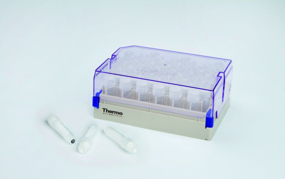 Universal Tubes Nunc™ with external thread and 2D barcode
