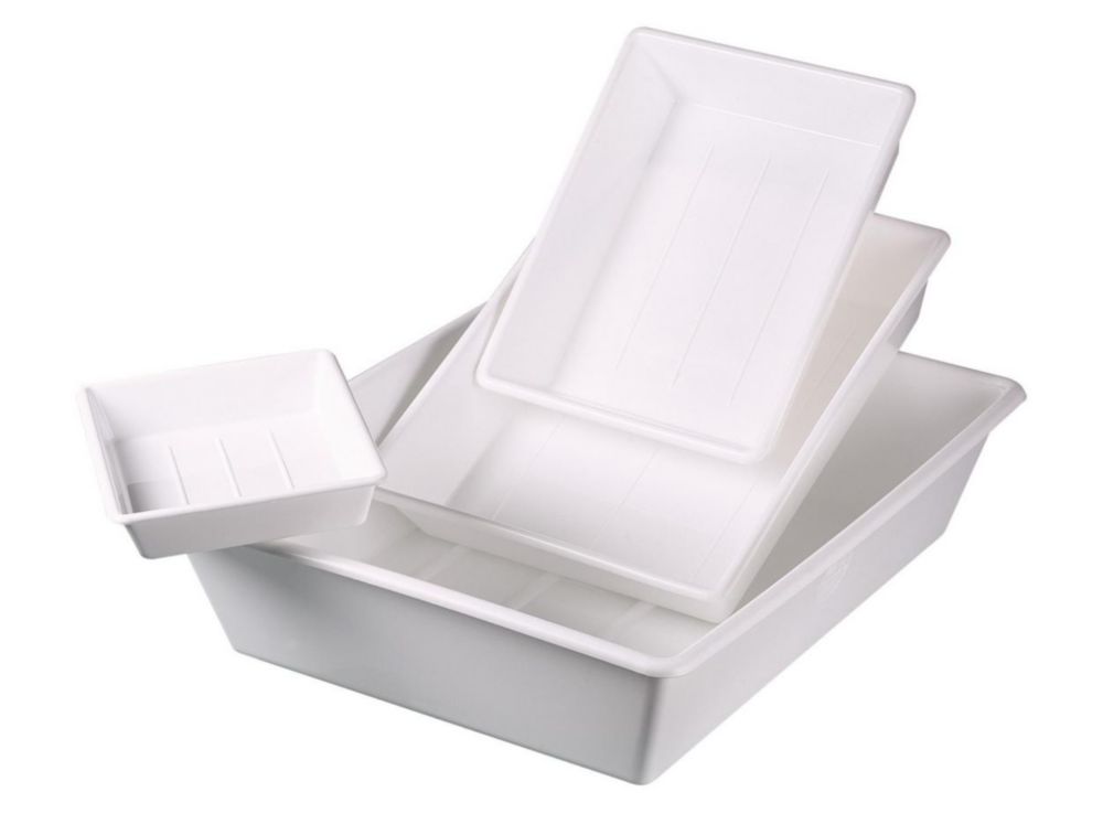 Laboratory tray LaboPlast®, set small, PP