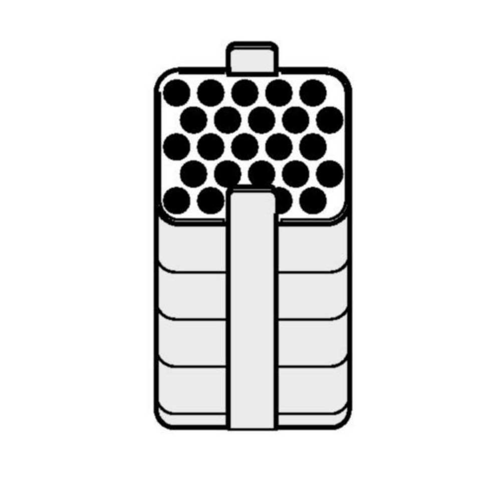 Adapters for rectangular buckets 250 ml for swing-out rotor A-4-62
